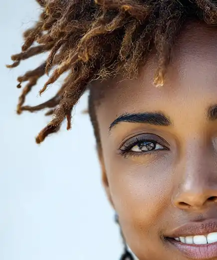 Oeil D'une femme en plan rapproché